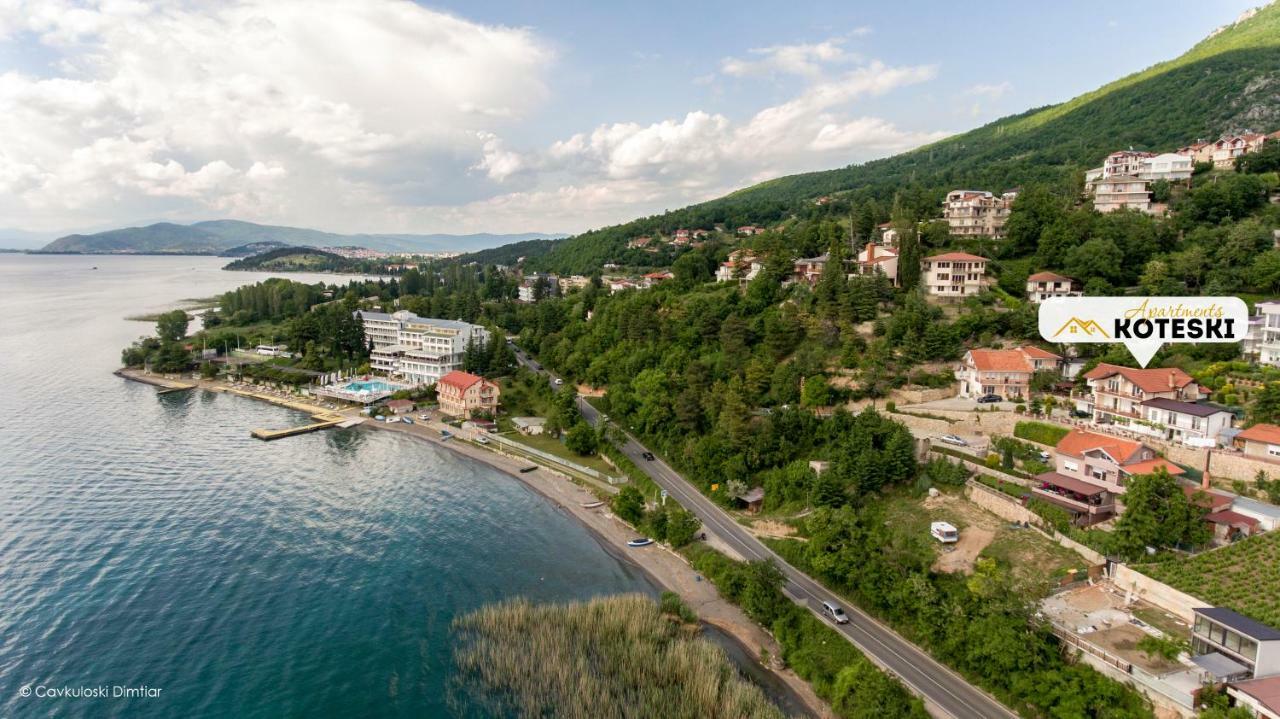 Apartments Koteski Ohrid Eksteriør billede