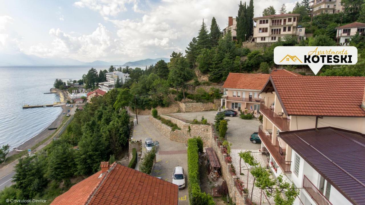 Apartments Koteski Ohrid Eksteriør billede