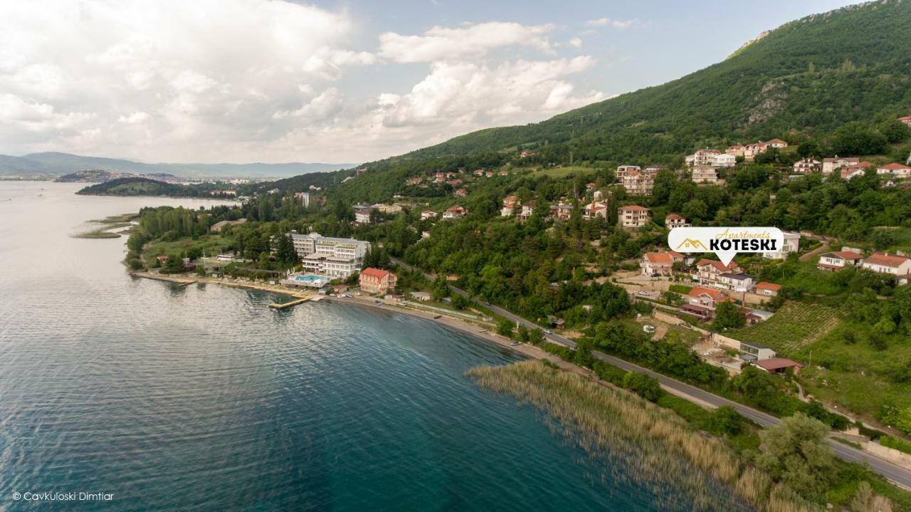 Apartments Koteski Ohrid Eksteriør billede