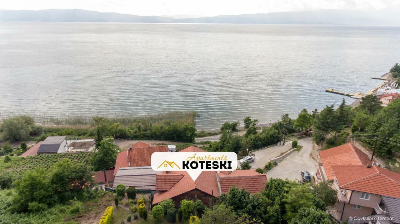 Apartments Koteski Ohrid Eksteriør billede